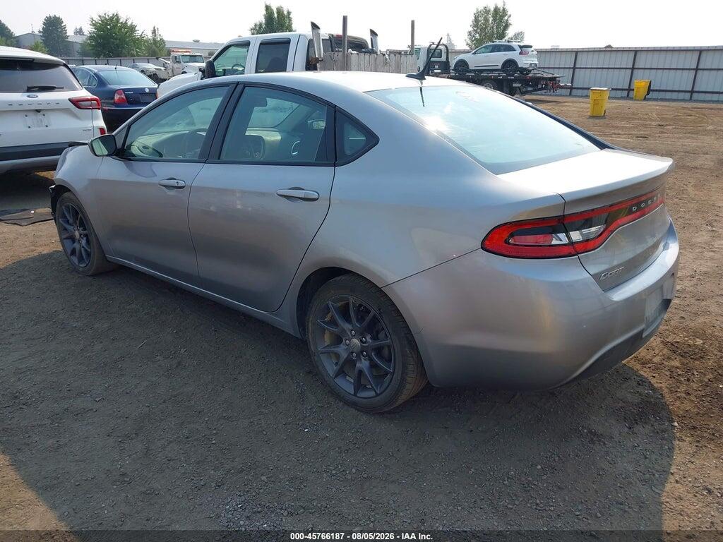 1C3CDFAA2GD656851 2016 DODGE DART photo no. 3