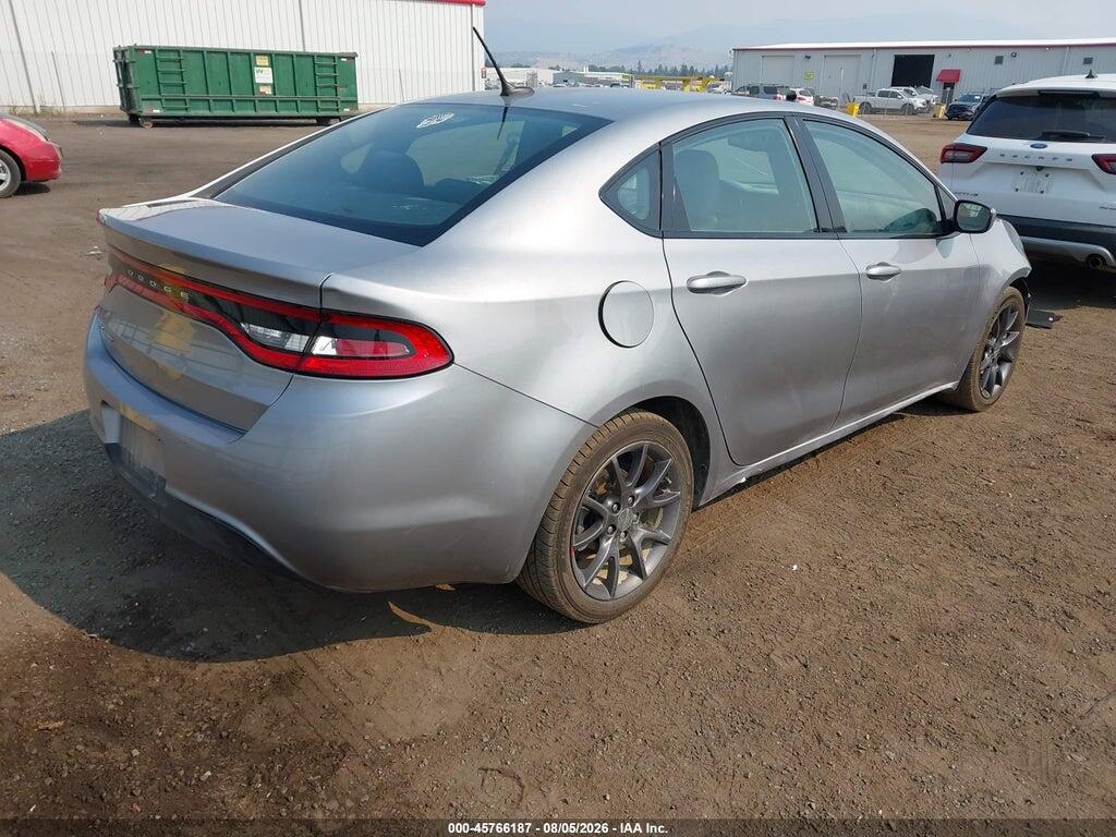 1C3CDFAA2GD656851 2016 DODGE DART photo no. 4