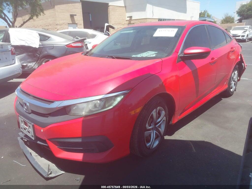 2HGFC2F53GH537839 2016 HONDA CIVIC photo no. 2