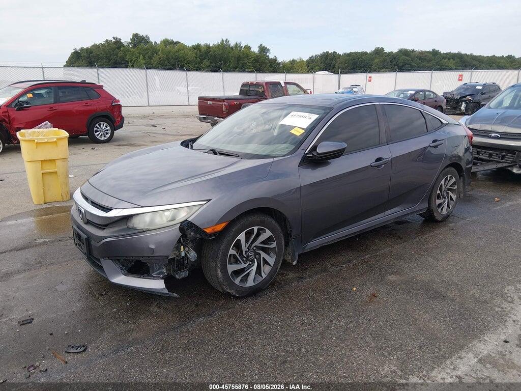 19XFC2F77GE024363 2016 HONDA CIVIC photo no. 2