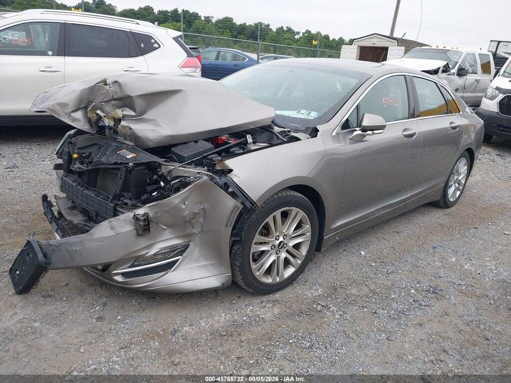 3LN6L2J94GR633665 2016 LINCOLN MKZ photo no. 2