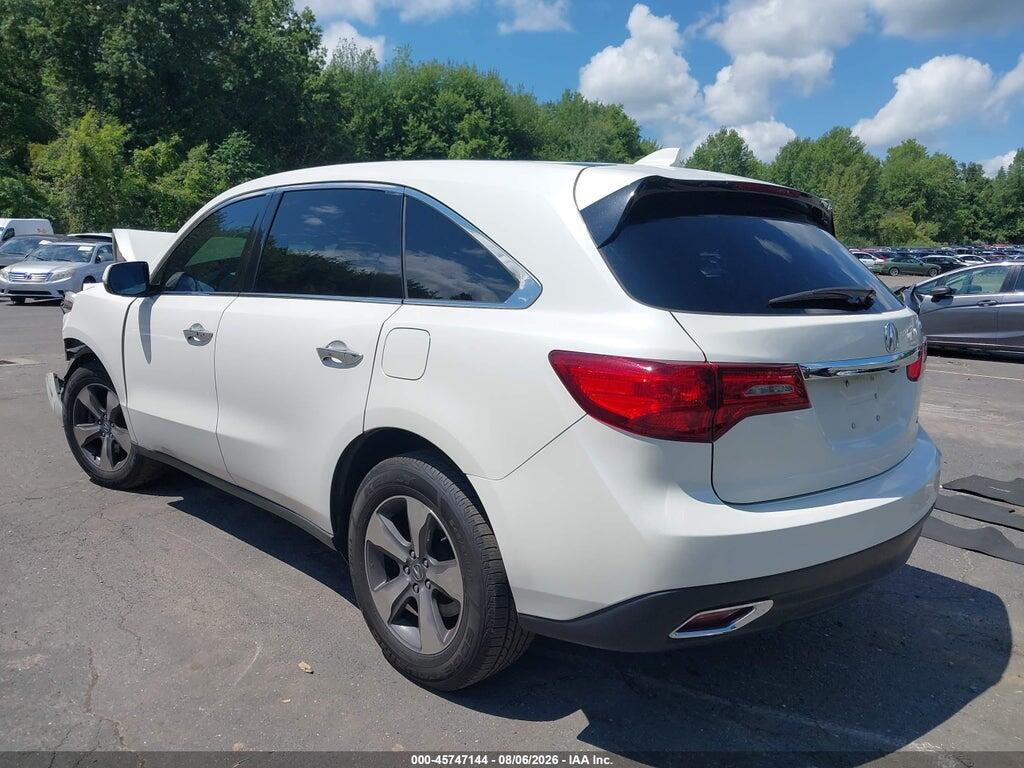 5FRYD4H26GB035205 2016 ACURA MDX photo no. 3