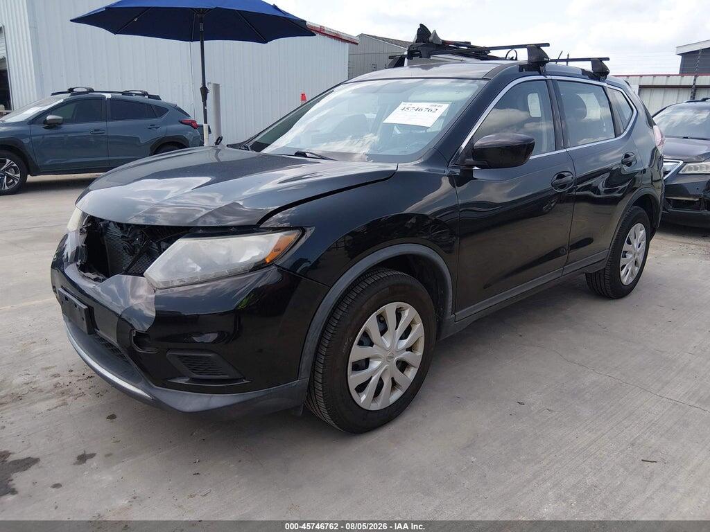 KNMAT2MVXGP623852 2016 NISSAN ROGUE photo no. 2