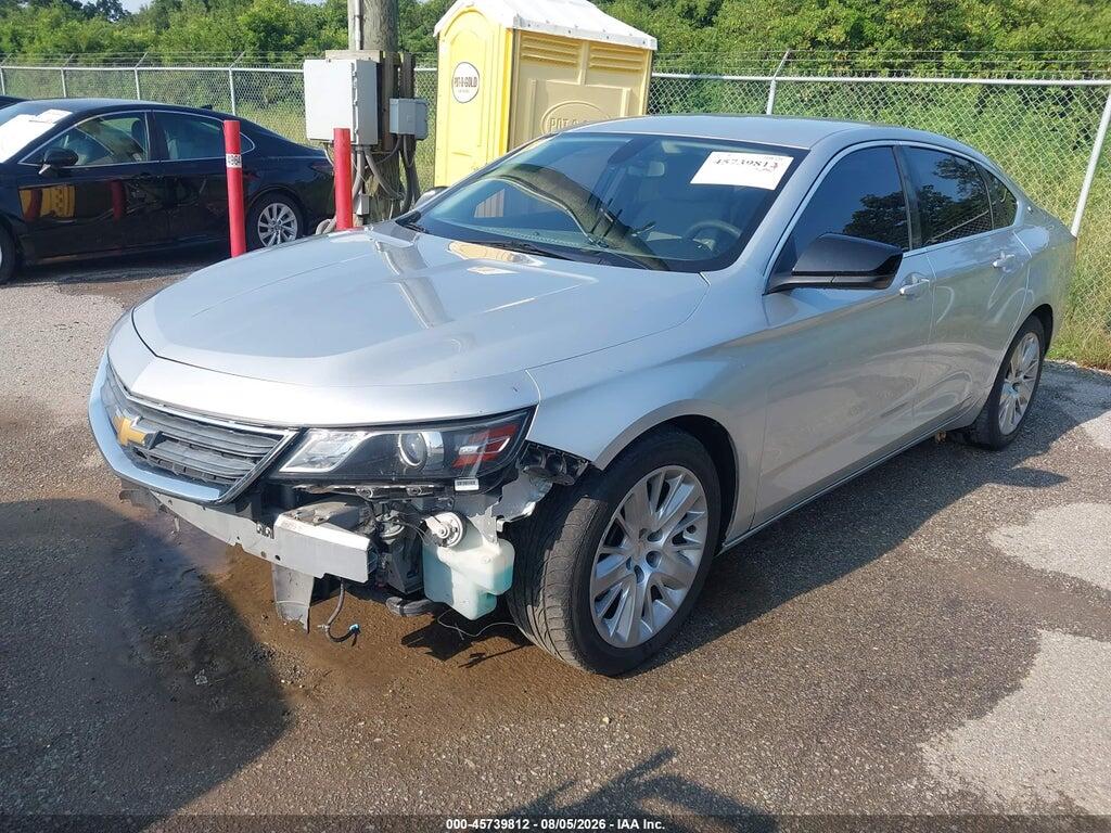 2G11X5SA0G9160486 2016 CHEVROLET IMPALA photo no. 2