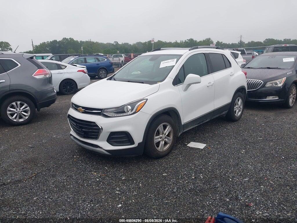 3GNCJLSB9HL227834 2017 CHEVROLET TRAX photo no. 2