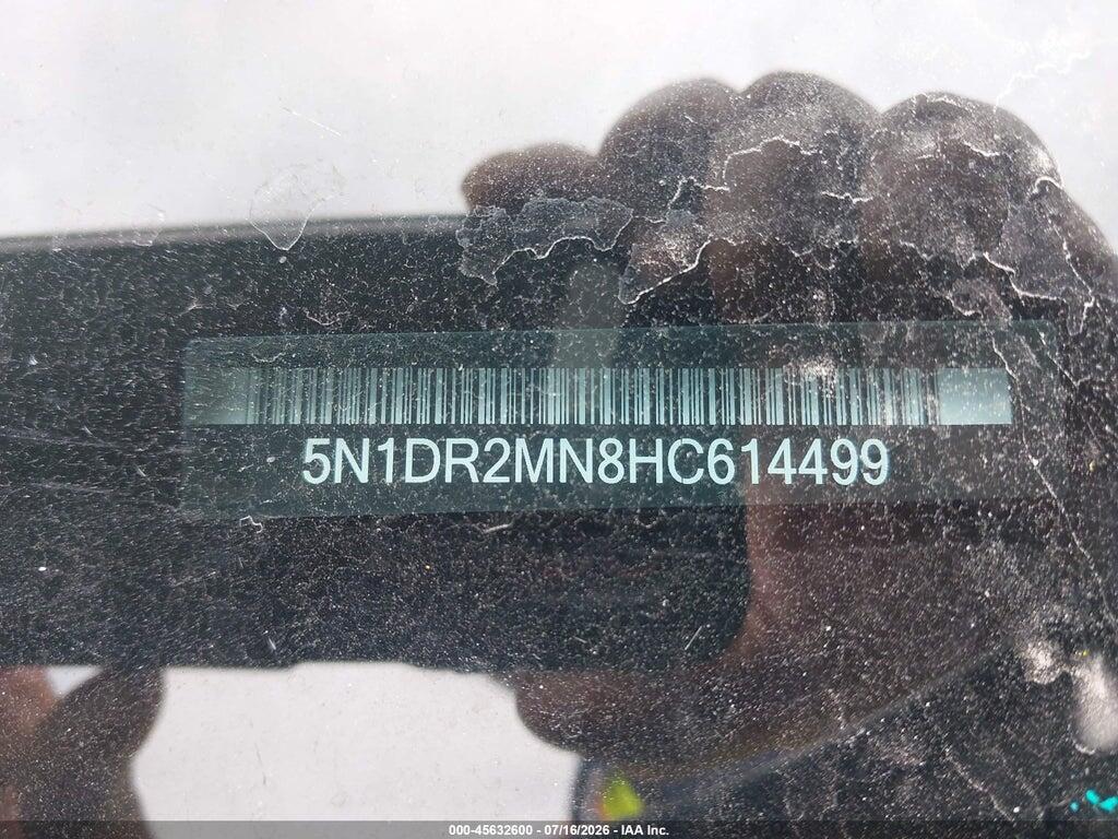 5N1DR2MN8HC614499 2017 NISSAN PATHFINDER photo no. 9