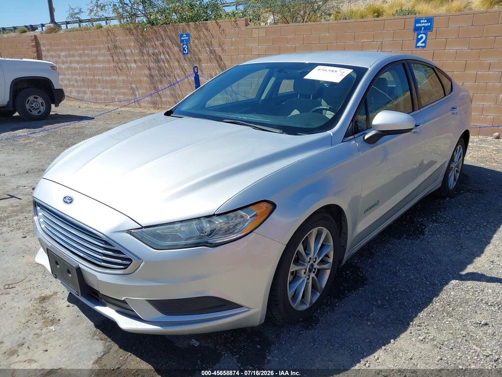 3FA6P0UU2HR330789 2017 FORD FUSION HYBRID photo no. 2