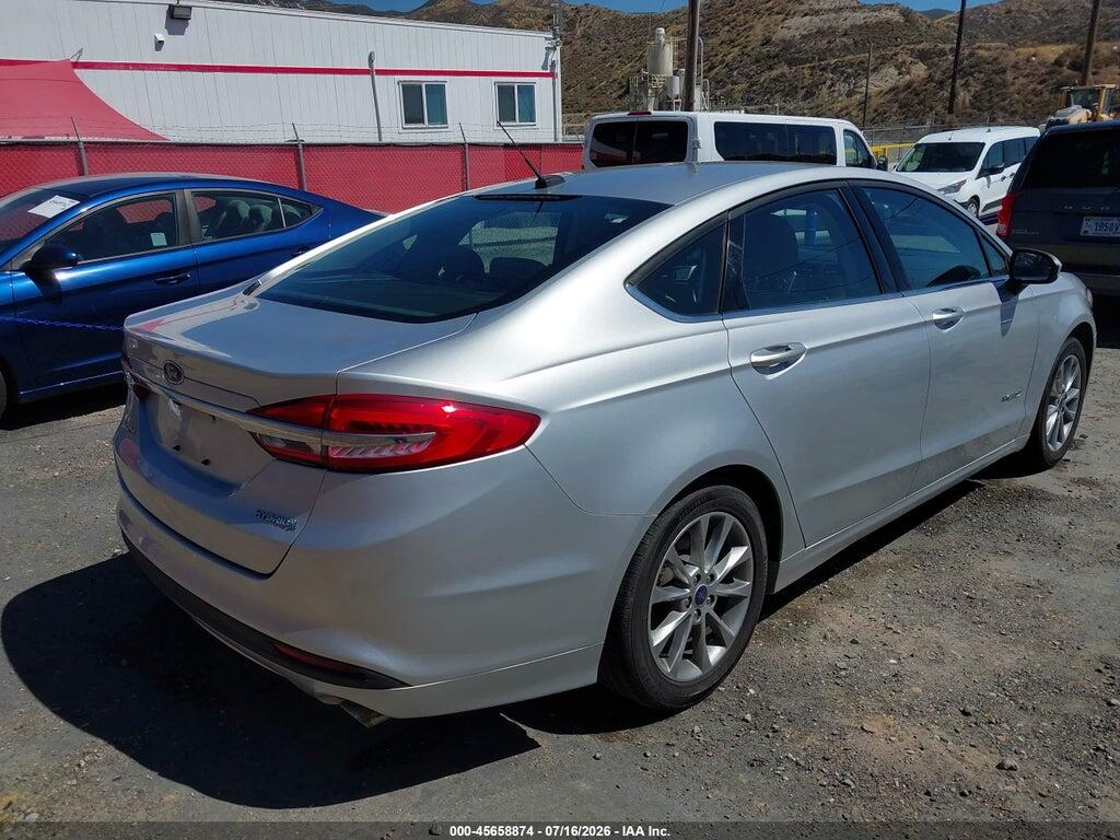 3FA6P0UU2HR330789 2017 FORD FUSION HYBRID photo no. 4