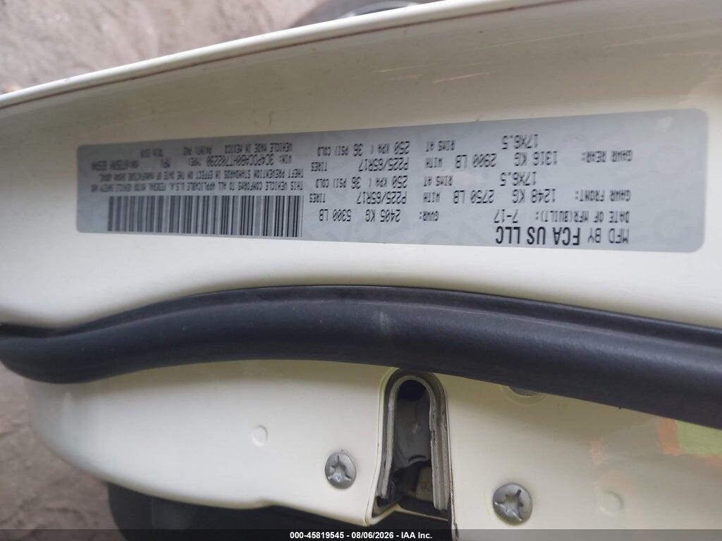 3C4PDCAB0HT702290 2017 DODGE JOURNEY photo no. 9