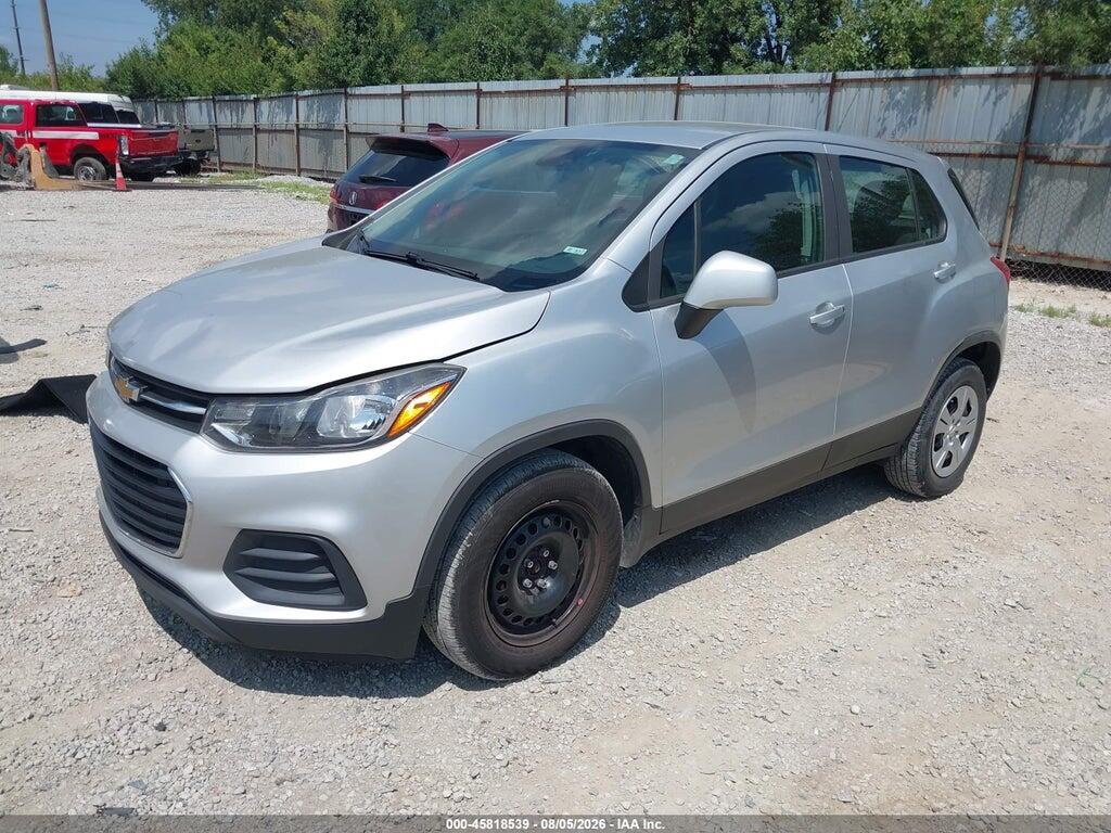 KL7CJKSB1HB176766 2017 CHEVROLET TRAX photo no. 2