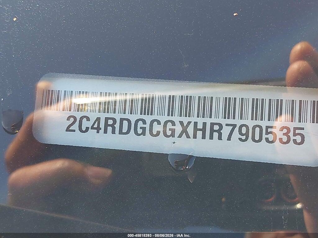 2C4RDGCGXHR790535 2017 DODGE GRAND CARAVAN photo no. 9