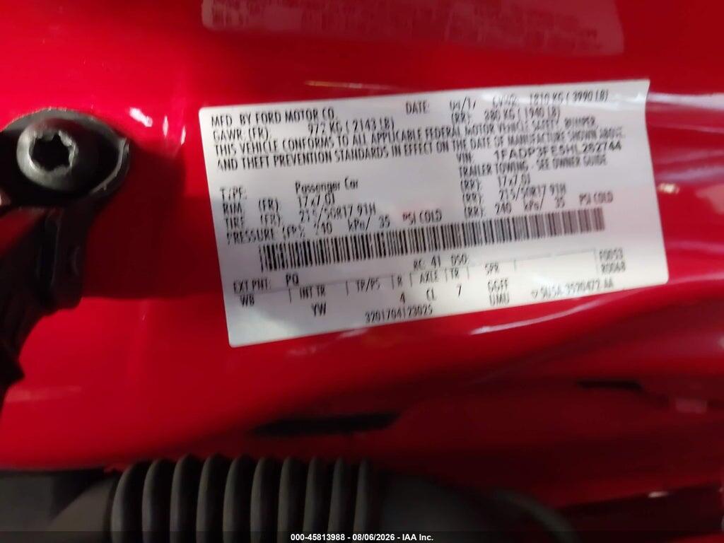 1FADP3FE5HL262744 2017 FORD FOCUS photo no. 9