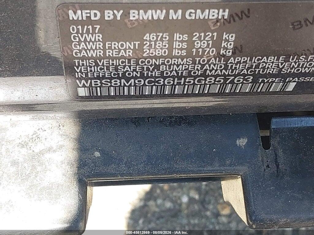 WBS8M9C36H5G85763 2017 BMW M3 photo no. 9