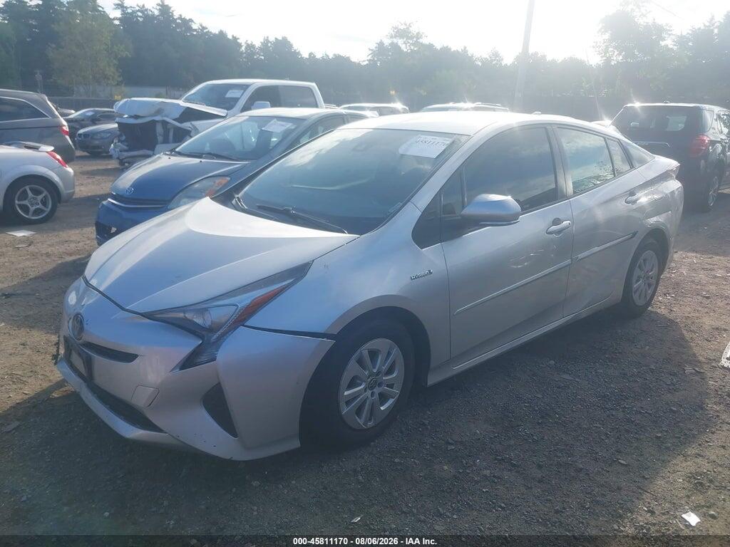 JTDKBRFU6H3035945 2017 TOYOTA PRIUS photo no. 2