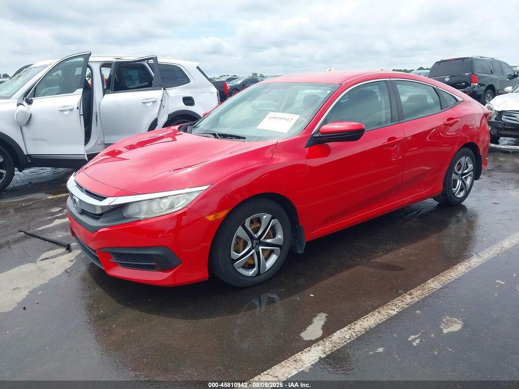 2HGFC2F55HH562842 2017 HONDA CIVIC photo no. 2