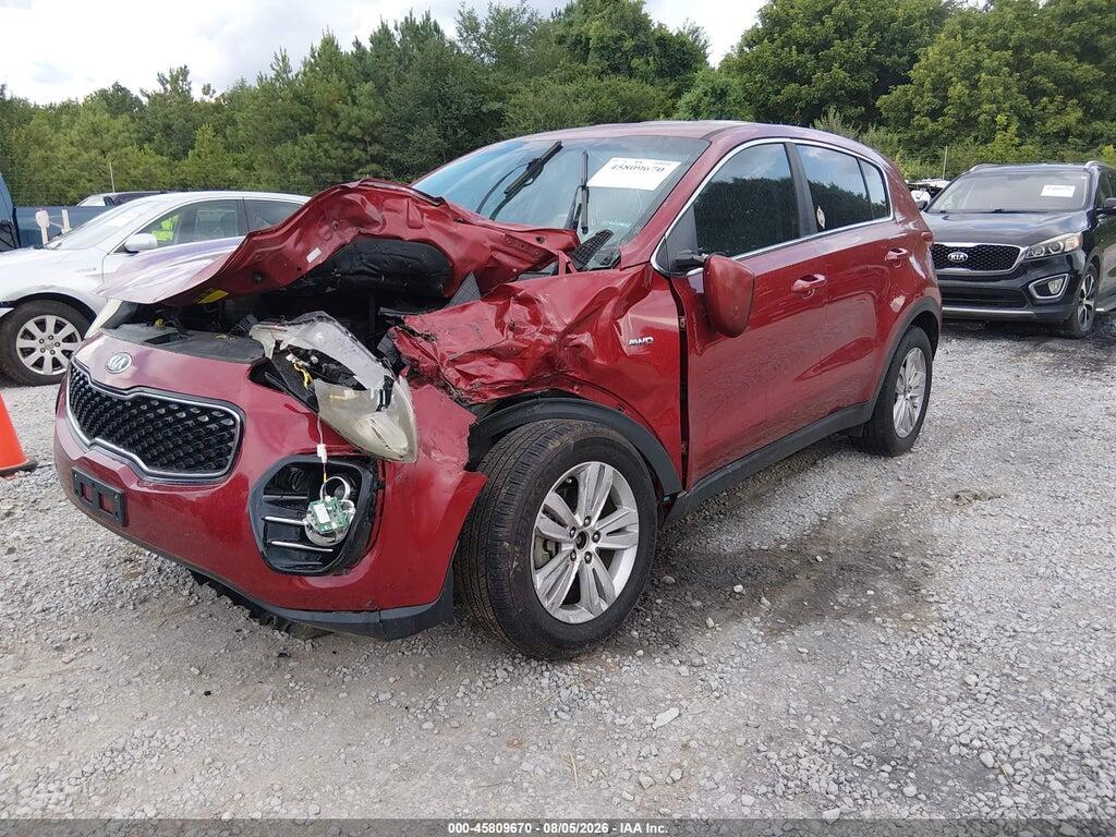KNDPMCAC1H7218593 2017 KIA SPORTAGE photo no. 2
