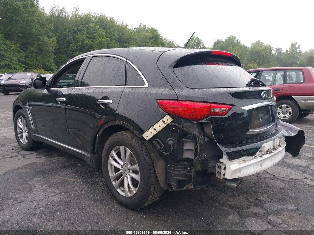 JN8CS1MU1HM141307 2017 INFINITI QX70 photo no. 3