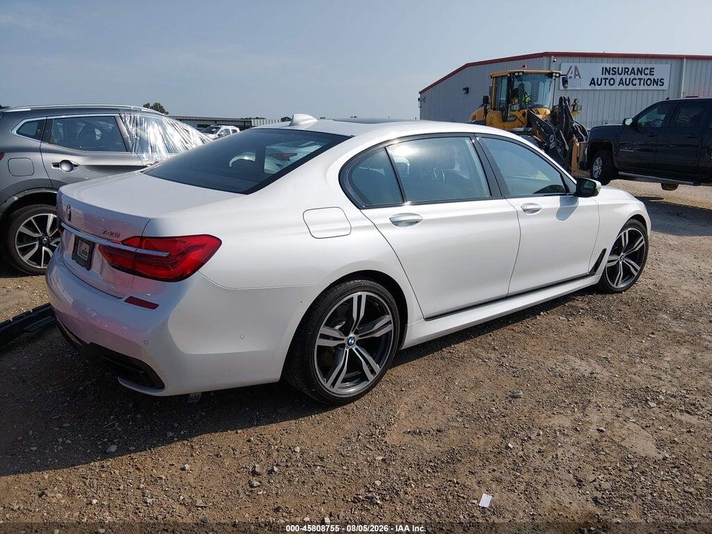 WBA7E4C57HGU99345 2017 BMW 740I photo no. 4