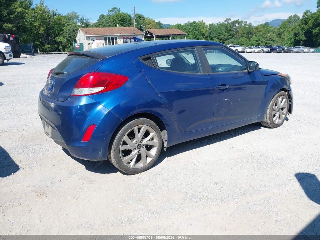 KMHTC6AD1HU304950 2017 HYUNDAI VELOSTER photo no. 4
