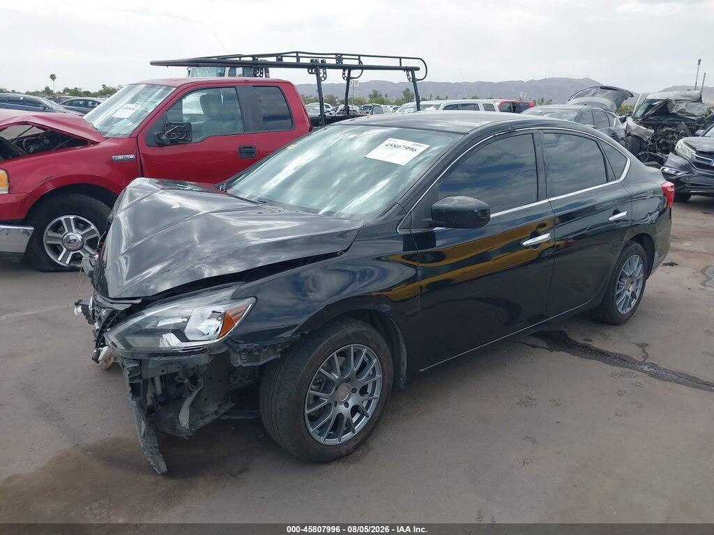 3N1AB7AP9HY285255 2017 NISSAN SENTRA photo no. 2