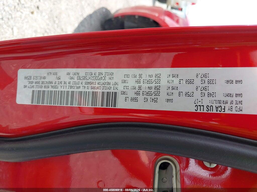 3C4PDDEG1HT585783 2017 DODGE JOURNEY photo no. 9