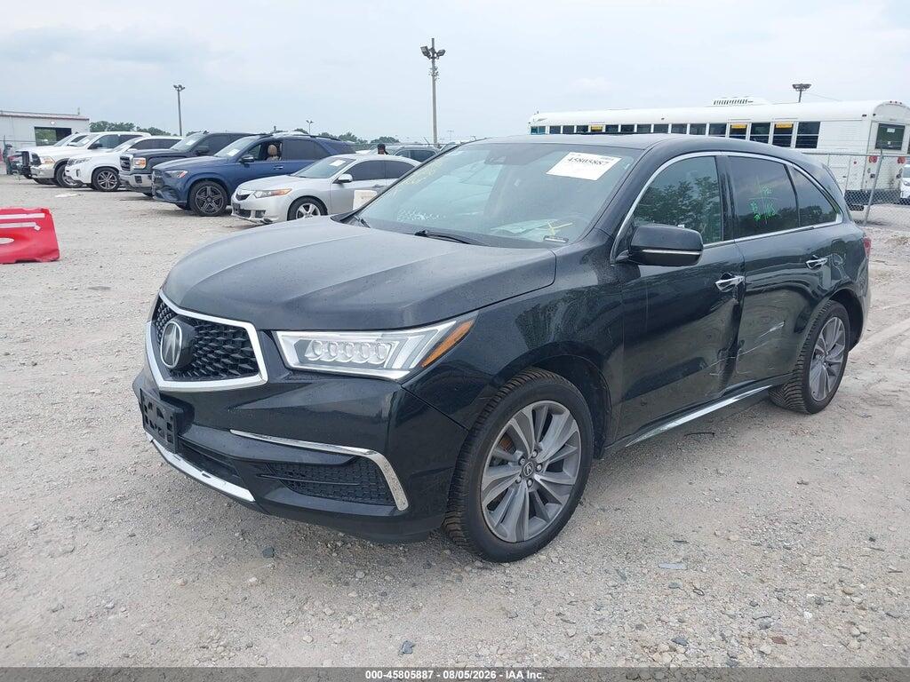 5FRYD4H56HB033952 2017 ACURA MDX photo no. 2