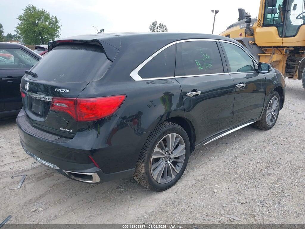 5FRYD4H56HB033952 2017 ACURA MDX photo no. 4