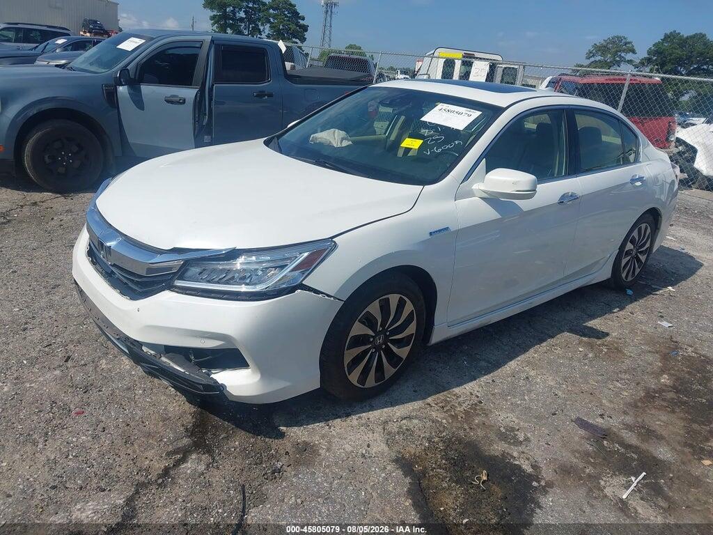 JHMCR6F71HC006005 2017 HONDA ACCORD HYBRID photo no. 2
