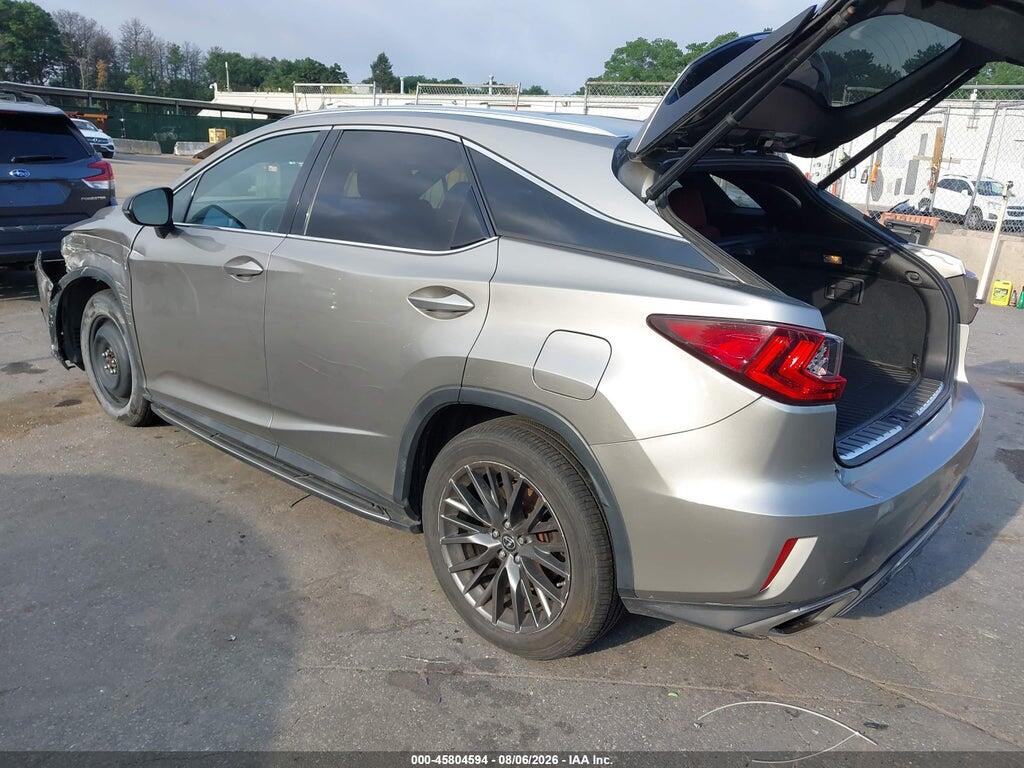 2T2BZMCAXHC070273 2017 LEXUS RX 350 photo no. 3