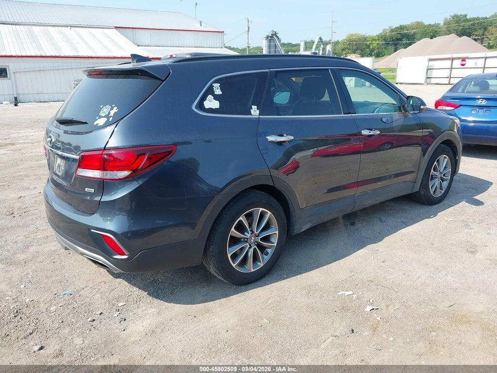 KM8SNDHF5HU233821 2017 HYUNDAI SANTA FE photo no. 4