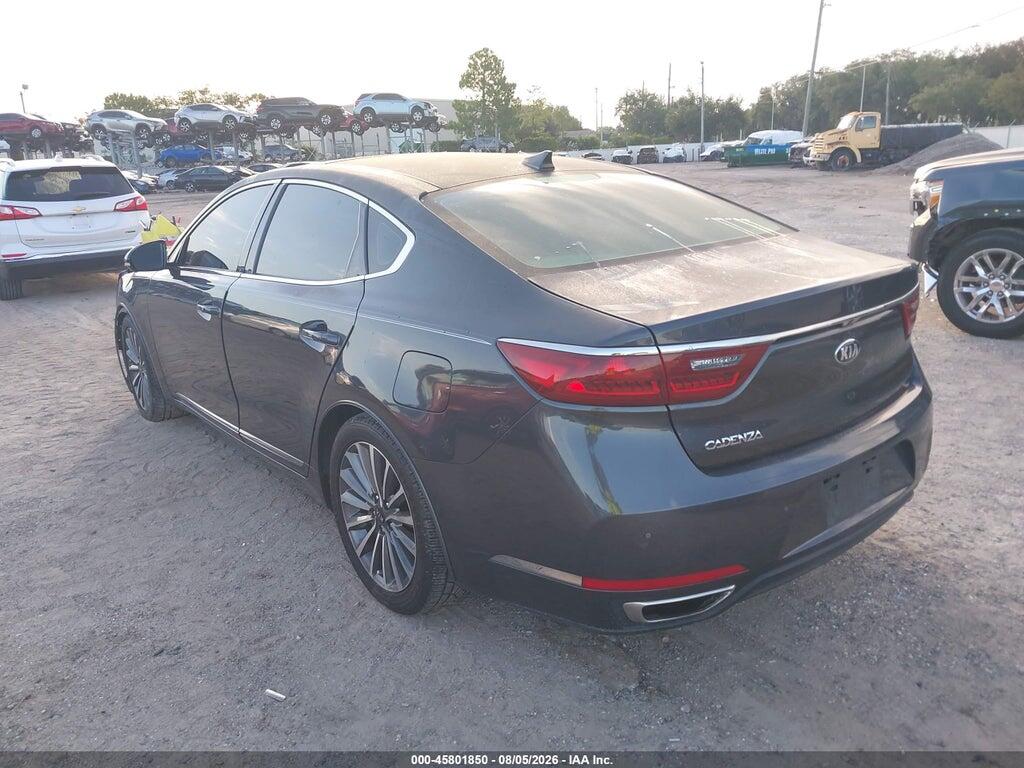 KNALC4J12H5084479 2017 KIA CADENZA photo no. 3