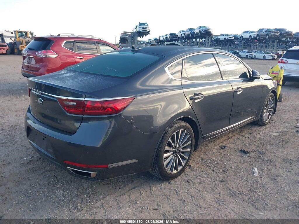 KNALC4J12H5084479 2017 KIA CADENZA photo no. 4