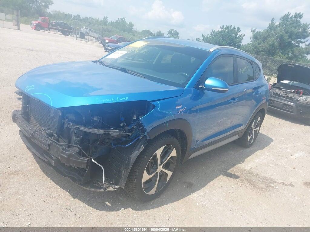 KM8J3CA24HU503463 2017 HYUNDAI TUCSON photo no. 2