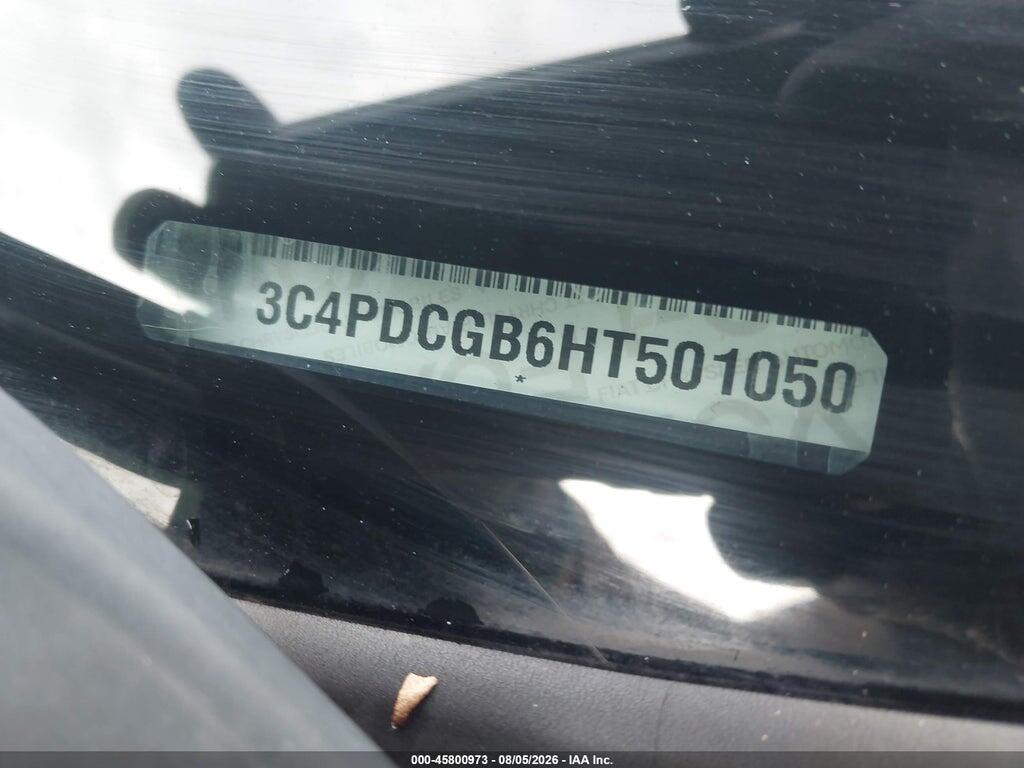 3C4PDCGB6HT501050 2017 DODGE JOURNEY photo no. 9
