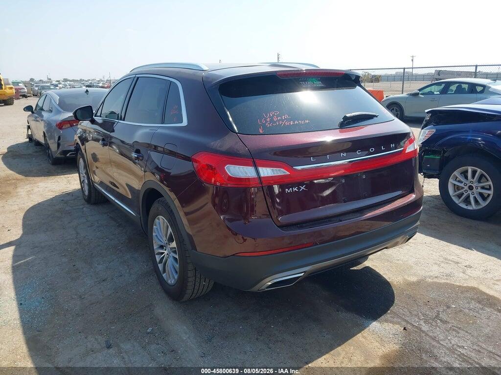 2LMPJ6KR8HBL13804 2017 LINCOLN MKX photo no. 3