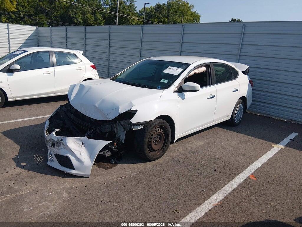 3N1AB7AP2HY398643 2017 NISSAN SENTRA photo no. 2