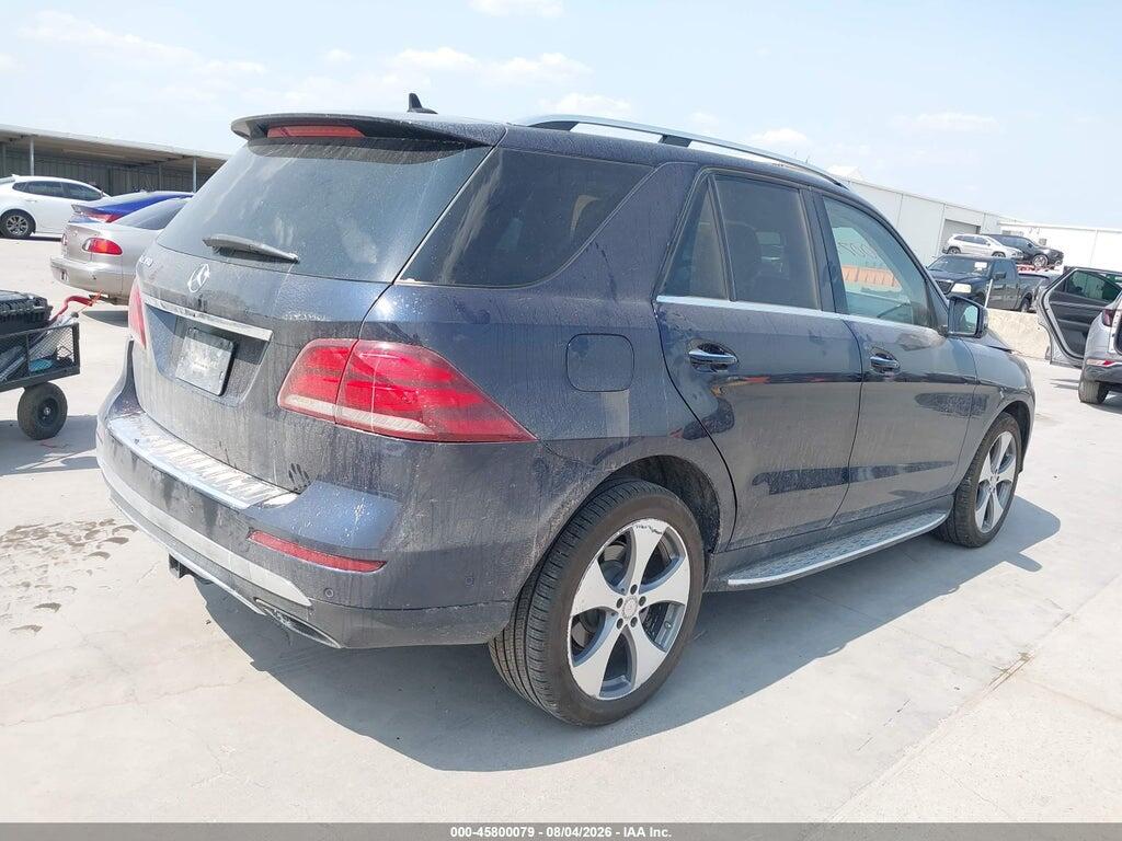 4JGDA5JB5HA834083 2017 MERCEDES-BENZ GLE 350 photo no. 4
