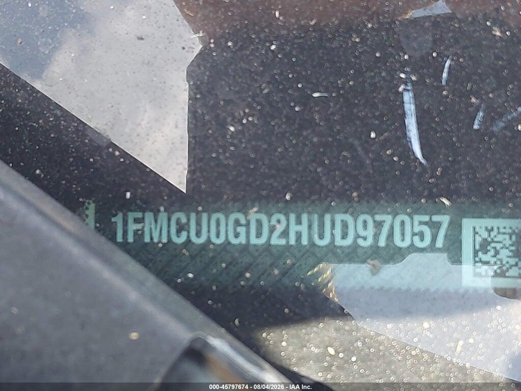 1FMCU0GD2HUD97057 2017 FORD ESCAPE photo no. 9