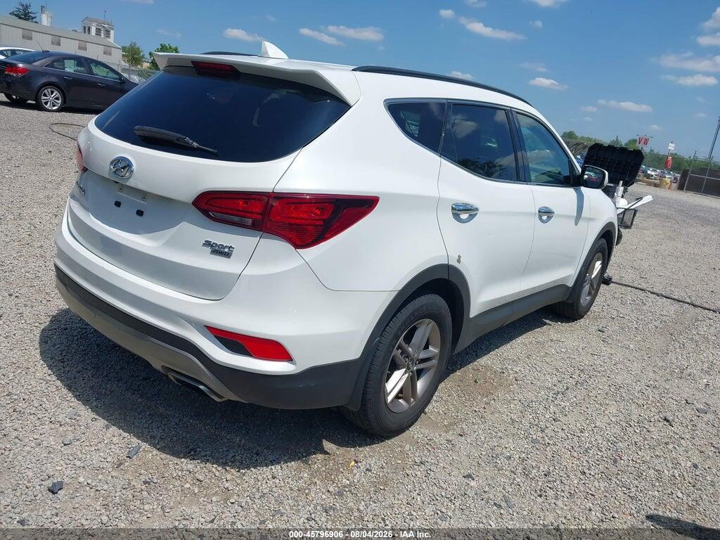 5NMZUDLBXHH012121 2017 HYUNDAI SANTA FE SPORT photo no. 4
