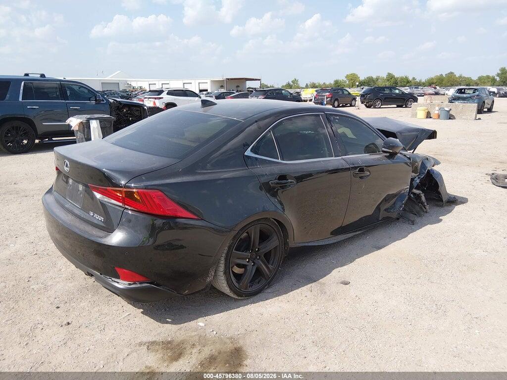 JTHBA1D24H5049996 2017 LEXUS IS 200T photo no. 4