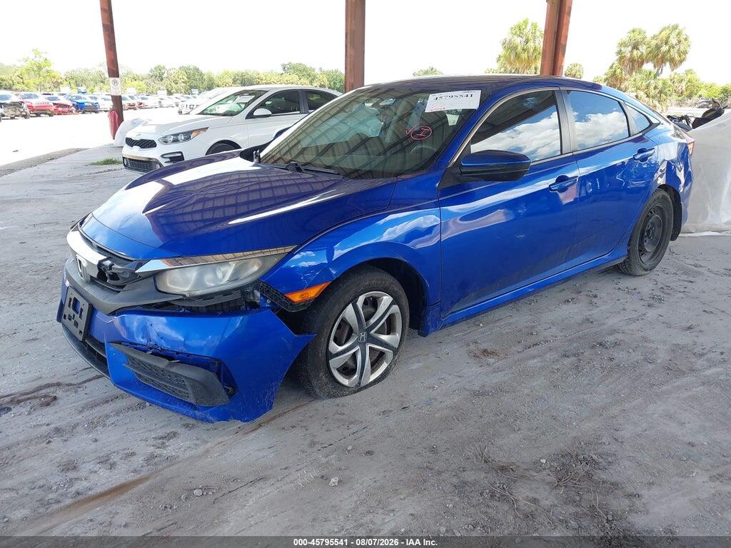 19XFC2F55HE055823 2017 HONDA CIVIC photo no. 2