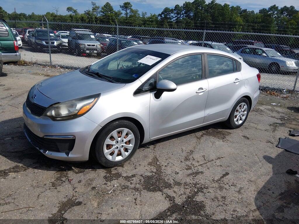KNADM4A33H6012574 2017 KIA RIO photo no. 2