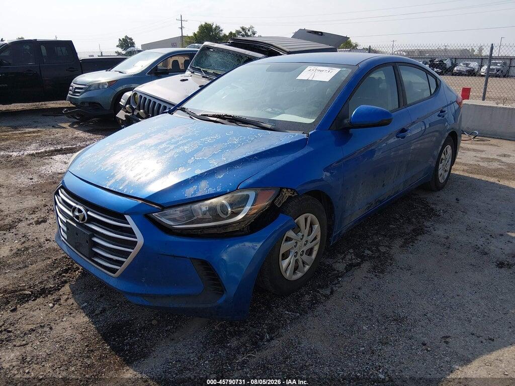 5NPD74LF0HH208754 2017 HYUNDAI ELANTRA photo no. 2