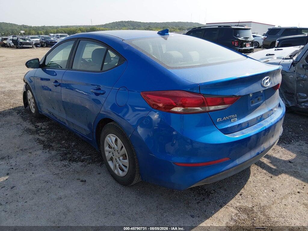 5NPD74LF0HH208754 2017 HYUNDAI ELANTRA photo no. 3