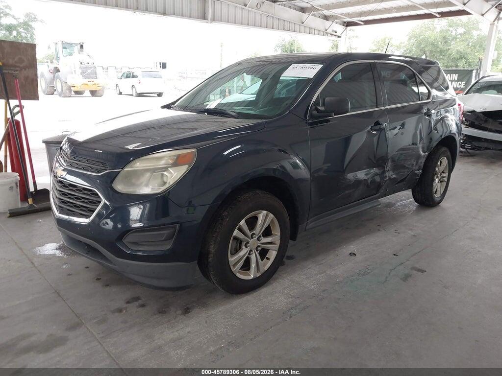 2GNALBEK3H1542623 2017 CHEVROLET EQUINOX photo no. 2