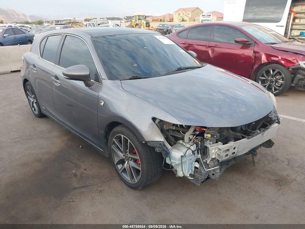 JTHKD5BH4H2285524 2017 LEXUS CT 200H photo no. 1