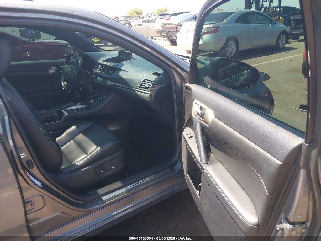 JTHKD5BH4H2285524 2017 LEXUS CT 200H photo no. 5