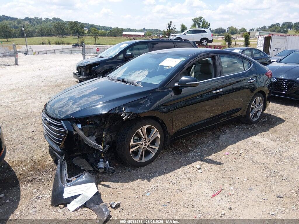 5NPD84LF2HH030360 2017 HYUNDAI ELANTRA photo no. 2
