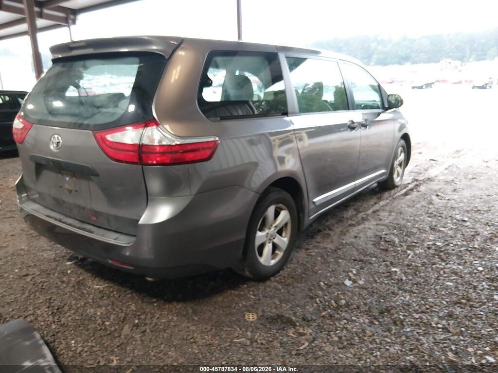 5TDZZ3DC6HS776418 2017 TOYOTA SIENNA photo no. 4