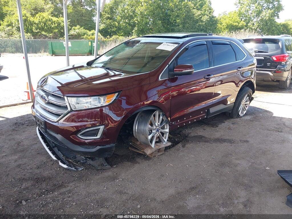 2FMPK4K99HBC07889 2017 FORD EDGE photo no. 2